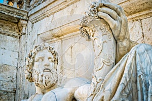 Roman statue on Capitoline Hill