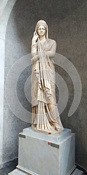 Statue of Woman at Vatican Museum