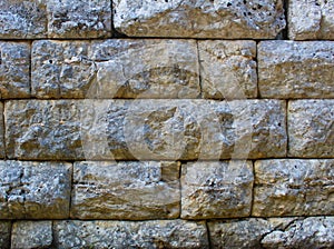 Roman Stone Elegance: Authentic Ancient Brick Texture
