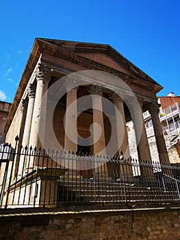 Roman temple of Vic, building from nearly 2nd century