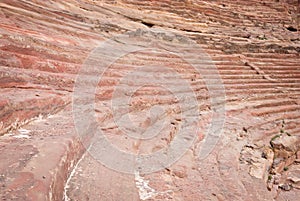 The Roman theater in Petra, Jordan