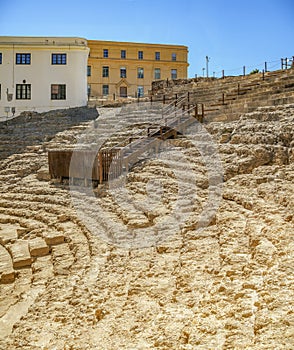Roman Theatre of Cadiz, Andalusia, Spain