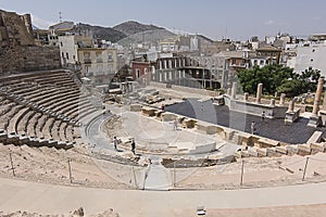 Roman Theatre Cartagena Southern Spain