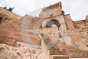 The Roman Theatre in Cartagena, Spain