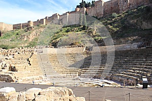 Roman theatre Malaga, Spain