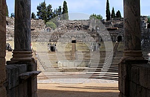 Roman Theatre - Merida - Spain photo