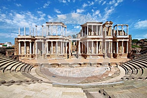 The Roman Theatre (Teatro Romano) at Merida