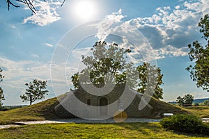 Roman tomb in town of Hisarya