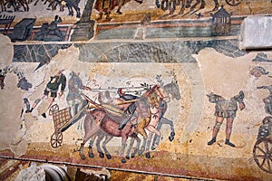 Roman villa mosaic - Sicily