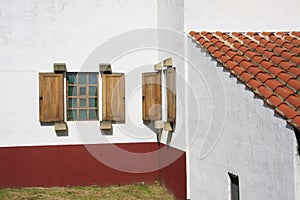 Roman Villa Windows photo