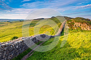 Roman Wall near Caw Gap