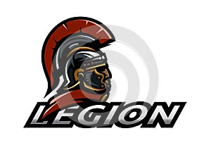 Roman Legionnaire logo. photo