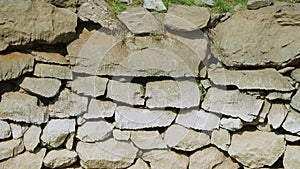 Roman well wall detail in Rajcice near Split