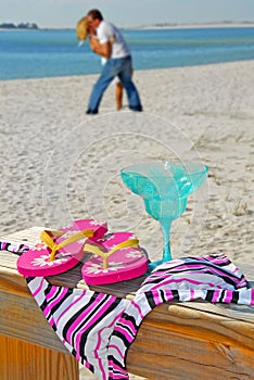 Romance on the beach