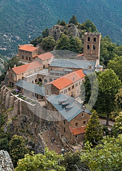 Romanesque Abbey of Saint Martin du Canigou photo