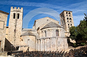 Romanesque apse photo
