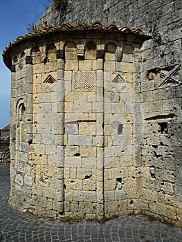 Church of Salvatore. Tarquinia. Italy photo