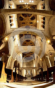 Romanesque arcade photo