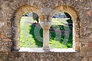 Romanesque arches photo