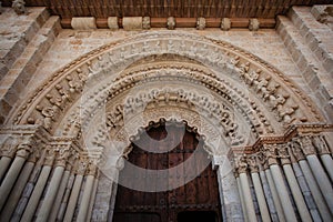 Romanesque archivolts photo