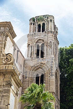 Church of Santa Maria dell Ammiraglio, Palermo, Sicily, Italy photo