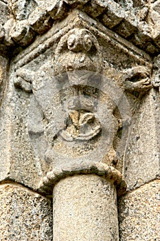 Romanesque capitals of Sao Pedro de Ferreira monastery