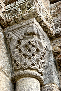 Romanesque capitals of Sao Pedro de Ferreira monastery