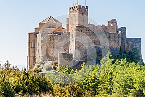Romanesque Castle Loarre in Aragon province, Spa photo