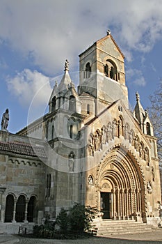 Romanesque church photo