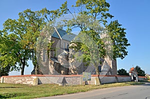Romanesque church photo