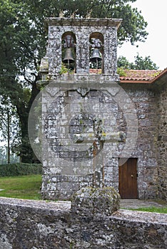 Romanesque church in Galicia Spain