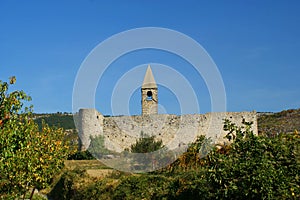 Romanesque Church in Hrastovlje, Slovenia photo