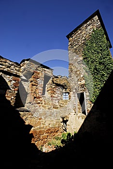 Romanesque church in Monastery of San Clodio, Lugo province, Spa photo