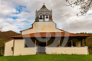 Romanesque Church of San Vivente de Serapio. photo