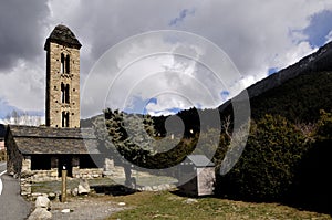 Romanesque church of Sant Miquel d'Engolasters,