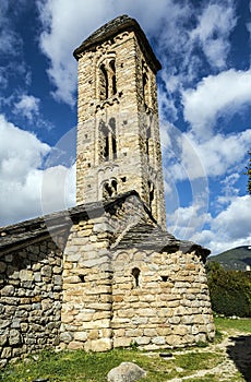 Romanesque church Sant Miquel dï¿½Engolasters, Andorra