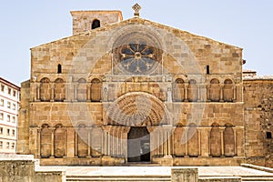 Romanesque church of Santo Domingo, Soria, Castile and Leon, Spa
