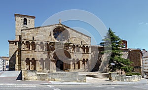 Romanesque church of Santo Domingo in Soria, Spain
