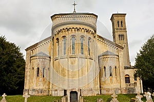 Romanesque Church, Wiltshire, England