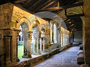 Romanesque cloister of Collegiata Santa Juliana