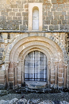 Romanesque door