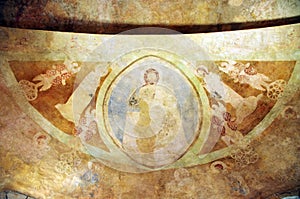 Romanesque frescos