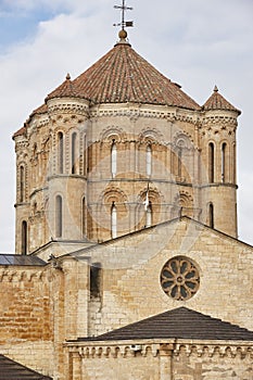 Romanesque and gothic church. Colegiata de Toro. Castilla Leon, Spain photo