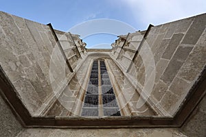 Romanesque-Gothic Church Window
