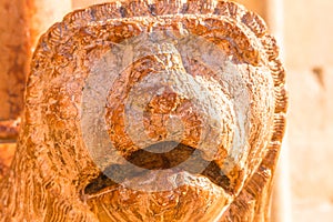 Romanesque Lion statue