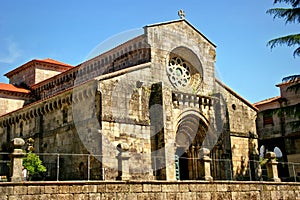 Romanesque monastery of Paco de Sousa in Penafiel