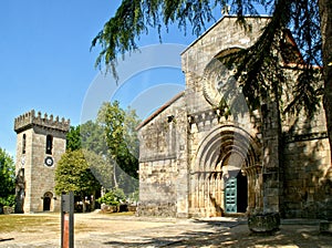 Romanesque monastery of Paco de Sousa in Penafiel