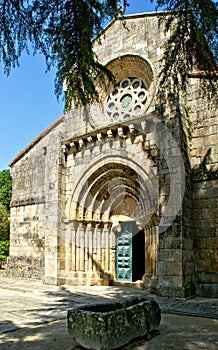 Romanesque monastery of Paco de Sousa in Penafiel