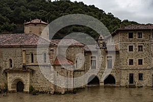 Landscapes of the community of Cantabria in Spain. photo