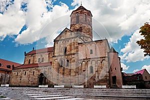 Romanesque parish church of St. Peter and Paul, Rosheim, Bas-Rhin, Alsace, France